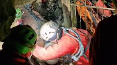 Explorer rescued from same Italian cave for second time