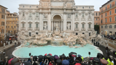 Rome to regulate Trevi Fountain crowds after restoration